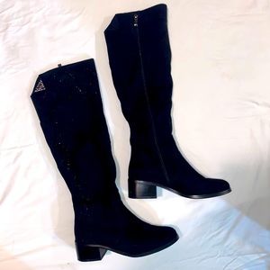 AZURA Suede Glam High Boots 👢
